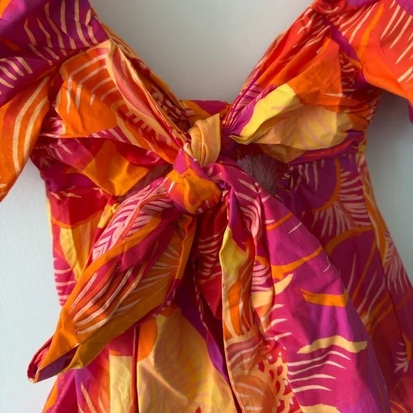 FARM RIO Summer Garden Ombre Mini Dress - Picture 11 of 16